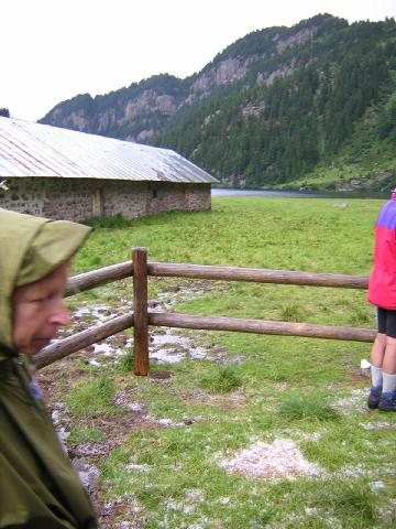 grandine, malga Lagorai, lago Lagorai