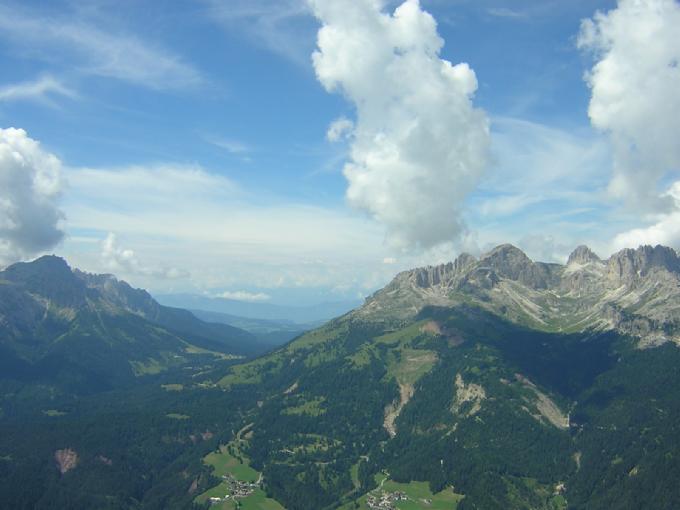 panorama dalla cima del Pass de Duodes