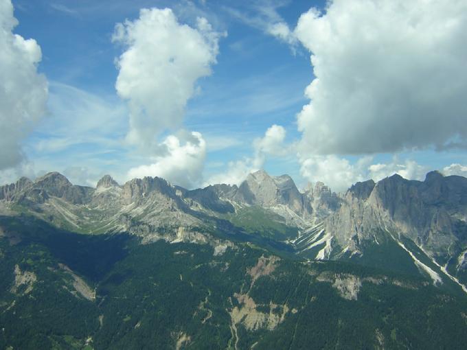 panorama dalla cima del Pass de Duodes