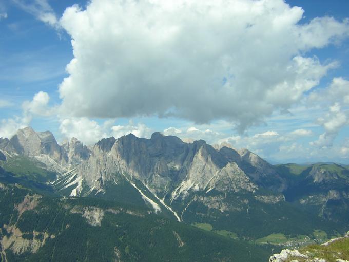 panorama dalla cima del Pass de Duodes