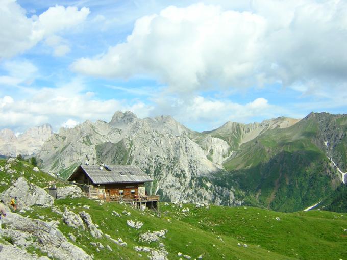 il rifugio Vallaccia